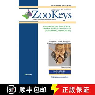 预订 ZooKeys 674: Revision of the Neotropical Green Lacewing Genus Ungla (Neuroptera, Chrysopidae) [9789546428622]