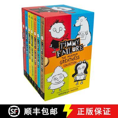 【3-4周达】Timmy Failure: The Maximum Greatness Collection: Books 1-7 (Complete Box Set) [9781536209112]