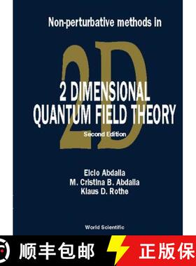 【3-4周达】Non-Perturbative Methods in 2 Dimensional Quantum Field Theory (2nd Edition) [9789810245962]