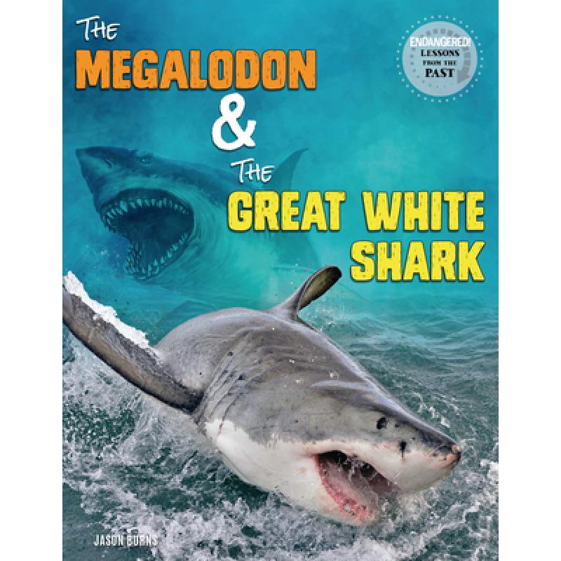 【4周达】The Megalodon and the Great White Shark [9781629207636] 书籍/杂志/报纸 儿童读物原版书 原图主图