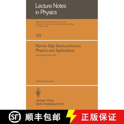 【3-4周达】Narrow Gap Semiconductors Physics and Applications : Proceedings of the International Summ... [9783540102618]