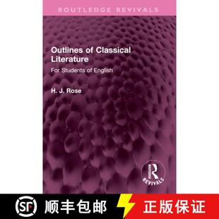 Literature 9781032496856 4周达 English Students For Classical Outlines