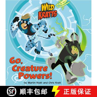 【3-4周达】Go, Creature Powers! (Wild Kratts) [9781101933060]