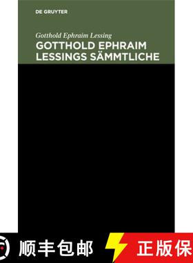 【3-4周达】Gotthold Ephraim Lessing: Gotthold Ephraim Lessings Sammtliche Schriften. Band 8 [9783111045207]