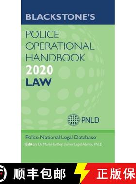 【3-4周达】Blackstone's Police Operational Handbook 2020: Law [9780198848653]