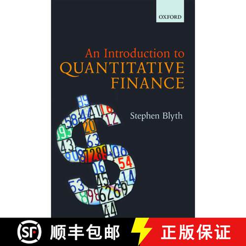 【3-4周达】精装 An Introduction to Quantitative Finance [9780199666584]