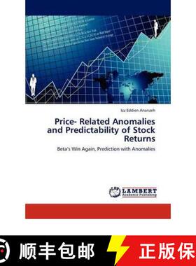 预订 Price- Related Anomalies and Predictability of Stock Returns [9783847375012]
