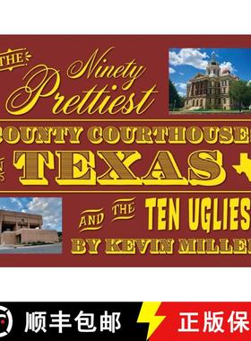 预订 The Ninety Prettiest County Courthouses in Texas...and the Ten Ugliest [9798218172473]