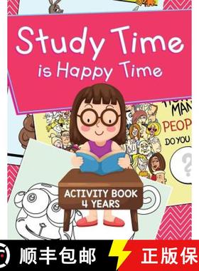 【3-4周达】Study Time is Happy Time: Activity Book 4 Years [9781682604656]