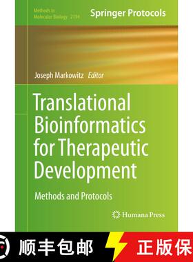 【3-4周达】Translational Bioinformatics for Therapeutic Development [9781071608487]
