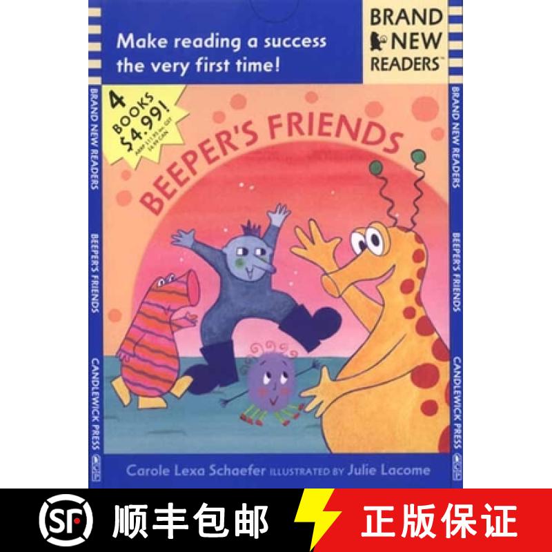 【3-4周达】Beeper's Friends: Brand New Readers [9780763612443]