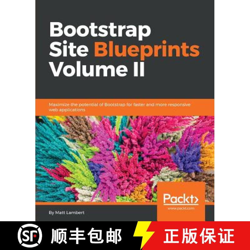 预订 Bootstrap Site Blueprints Volume II [9781785281099]