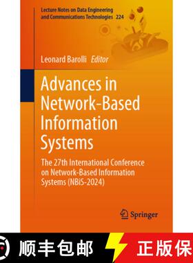 【3-4周达】Advances in Networked-Based Information Systems: The 27th International Conference on Netw... [9783031723247]
