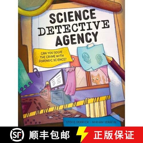 【3-4周达】精装 Science Detective Agency: Can you solve the crime with forensic science? [9781526329912]