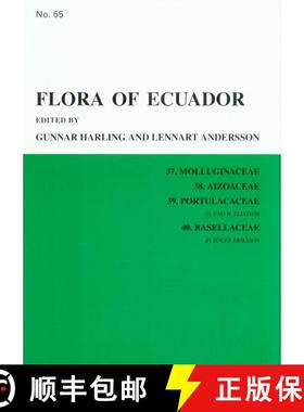 预订 Flora of Ecuador, Volume 55, Part 37: Molluginaceae, Part 38: Aizoaceae, Part 39: Portulacaceae,... [9788788702828]