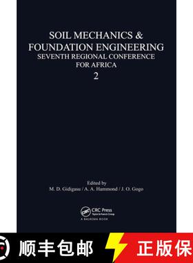【3-4周达】Soil Mechanics Foundation Engineering Seventh Regional Conference for Africa: Volume 2 [9789061910947]