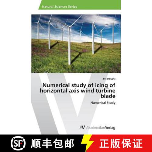 预订 Numerical study of icing of horizontal axis wind turbine blade [9783639641813]