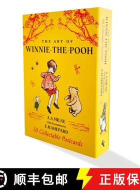 【3-4周达】Art of Winnie-the-Pooh: 50 Collectable Postcards [9780008648671]