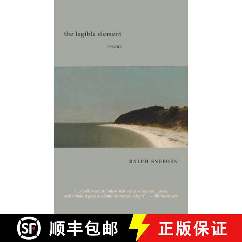 【3-4周达】The Legible Element: essays [9781958094280] - 实物图