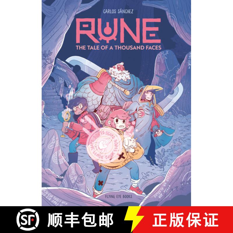 【3-4周达】Rune: The Tale of a Thousand Faces: Waterstones Children’s Book Prize category award winner [9781838741211]