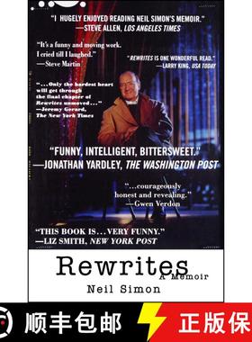 【3-4周达】Rewrites: A Memoir [9780684835624]