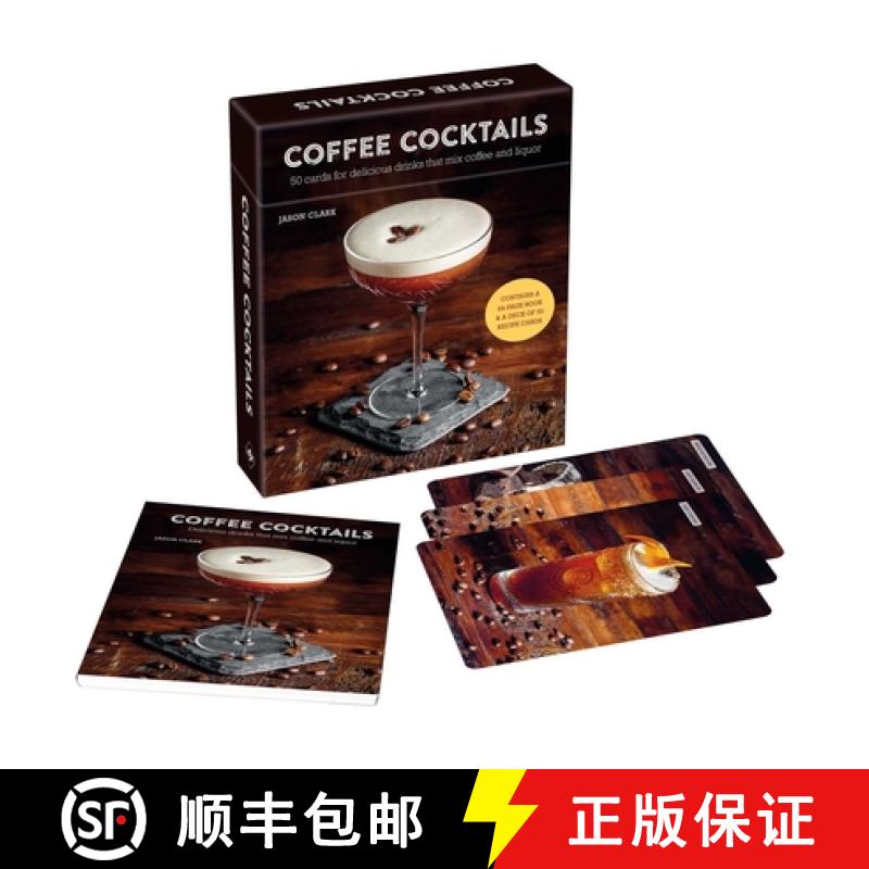 【3-4周达】Coffee Cocktails deck : 50 cards for delicious drinks that mix coffee & liquor [9781788796439]