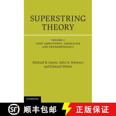 现货 超弦理论 卷二 Superstring Theory: 25th Anniversary Edition - Introduction [9781107029132]