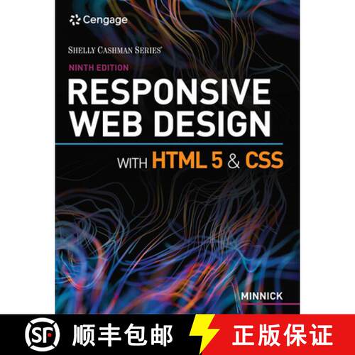 【3-4周达】Responsive Web Design with HTML 5 & CSS [9780357423837]