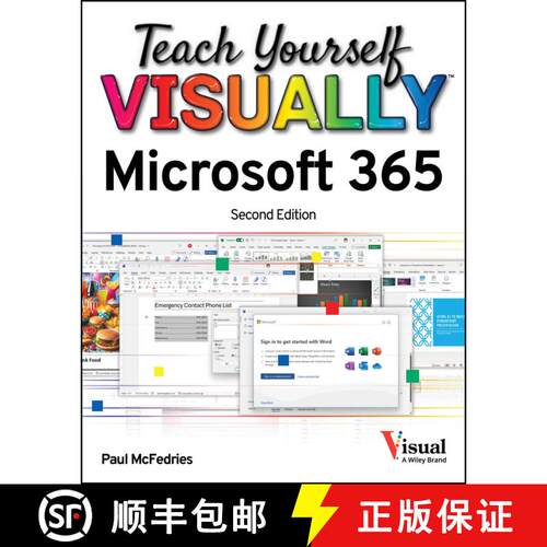 【3-4周达】Teach Yourself VISUALLY Microsoft 365, 2nd Edition [9781394298273]