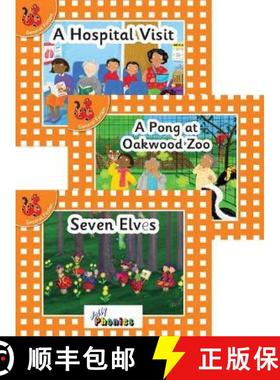 【3-4周达】Jolly Phonics Orange Level Readers Set 5: in Precursive Letters (British English edition) [9781844145782]