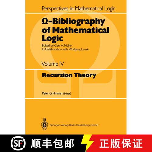 【3-4周达】Ω-Bibliography of Mathematical Logic: Recursion Theory (Softcover reprint of the orig... [9783662090633]