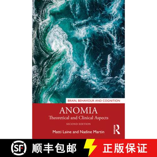 【3-4周达】Anomia: Theoretical and Clinical Aspects [9781032118956]