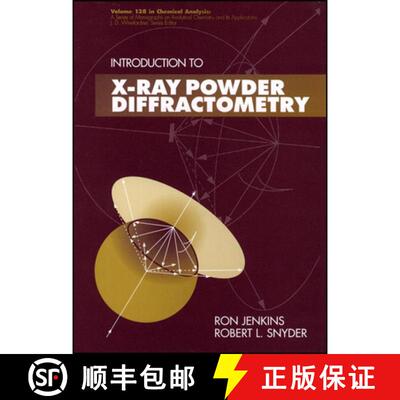 【3-4周达】精装 Introduction To X-Ray Powder Diffractometry [Wiley化学化工] [9780471513391]