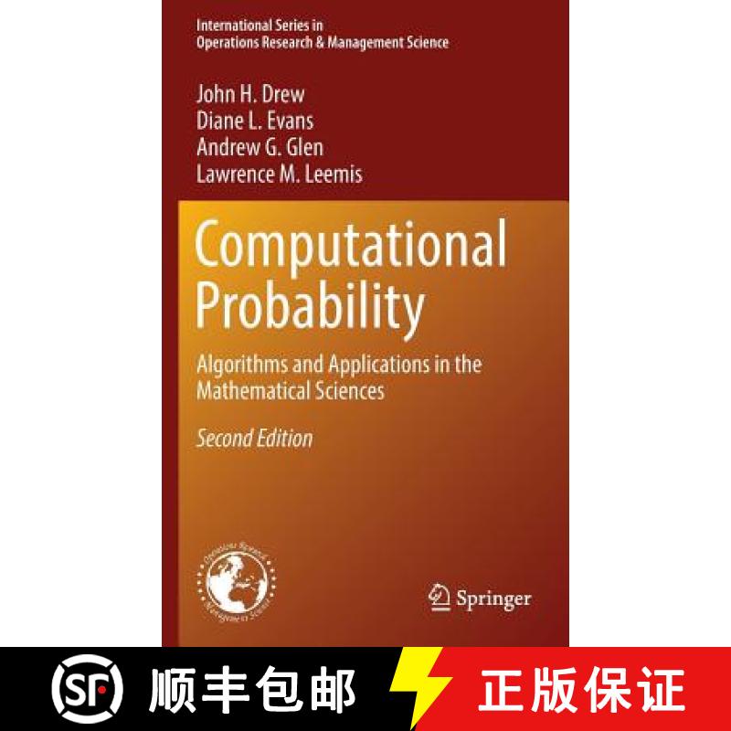 【3-4周达】Computational Probability : Algorithms and Applications in the Mathematical Sciences [9783319433219]