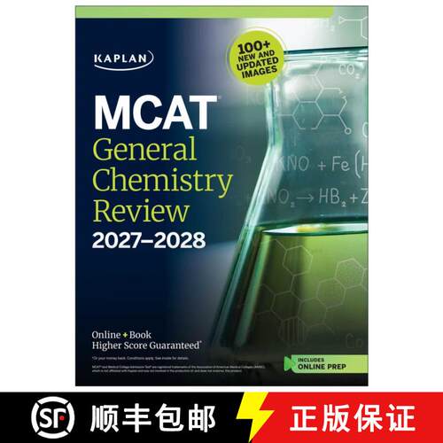 【3-4周达】MCAT General Chemistry Review 2027-2028: Online + Book [9798349701214]