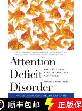 【3-4周达】Attention Deficit Disorder – The Unfocused Mind in  Children and Adults [9780300119893]