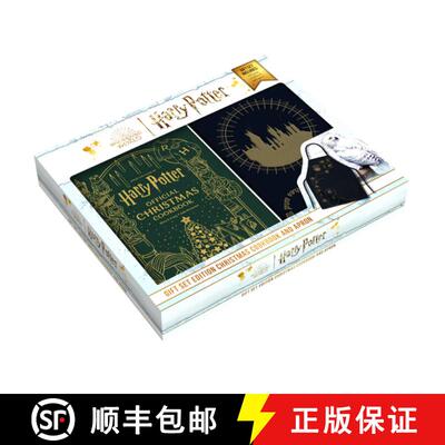 【3-4周达】Harry Potter: Gift Set Edition Christmas Cookbook and Apron: Plus Exclusive Apron [With Ap... [9798886632842]