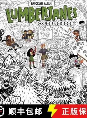 【3-4周达】Lumberjanes Coloring Book [9781684152094]