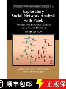 【3-4周达】Exploratory Social Network Analysis with Pajek: Revised and Expanded Edition for Updated S... [9781108474146]