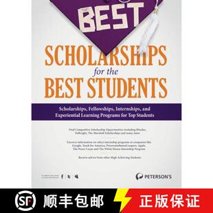 【3-4周达】The Best Scholarships for the Best Students (Peterson's Best Scholarships for the Best Stu... [9780768932607]