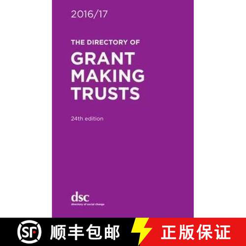 【3-4周达】精装 The Directory of Grant Making Trusts [9781784820046]
