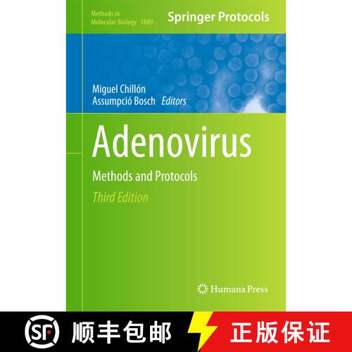 【3-4周达】精装 Adenovirus : Methods and Protocols (3rd ed. 2014) [9781627036788]
