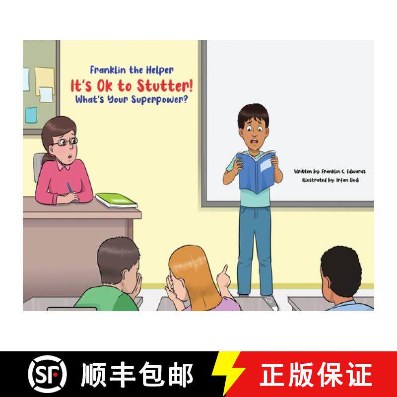 预订 Franklin the Helper-It's Ok to Stutter! What's Your Superpower? [9798218034085]