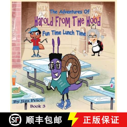 【3-4周达】精装 THE ADVENTURES OF HAROLD FROM THE HOOD:  FUN TIME LUNCH TIME [9781088120484]