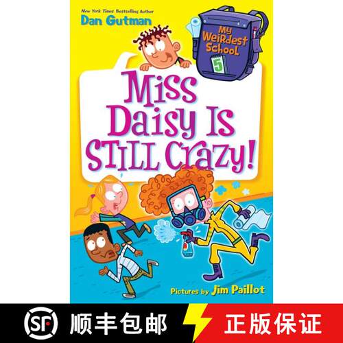 【3-4周达】My Weirdest School #5: Miss Daisy Is Still Crazy!: A Springtime Book For Kids [9780062284358]