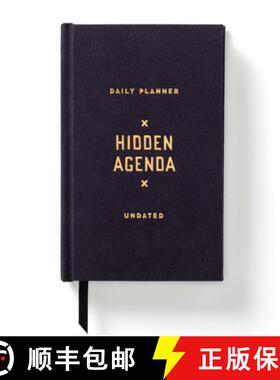 【3-4周达】Hidden Agenda Undated Mini Planner [9780735368811]