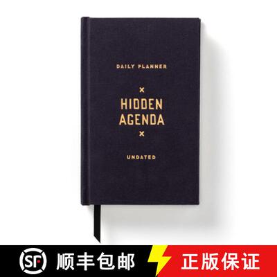 【3-4周达】Hidden Agenda Undated Mini Planner [9780735368811]