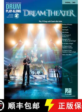 【3-4周达】Dream Theater: Drum Play-Along Volume 30 [With Access Code] [9781476889443]