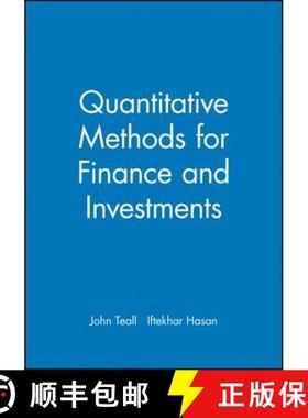 【3-4周达】Quantitative Methods For Finance And Investments [Wiley金融] [9780631223399]