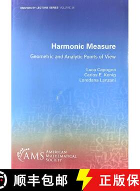 【3-4周达】Harmonic Measure: Geometric and Analytic Points of View [9780821827284]